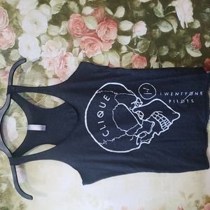 2/$5 Twenty-one Pilots Sz M top